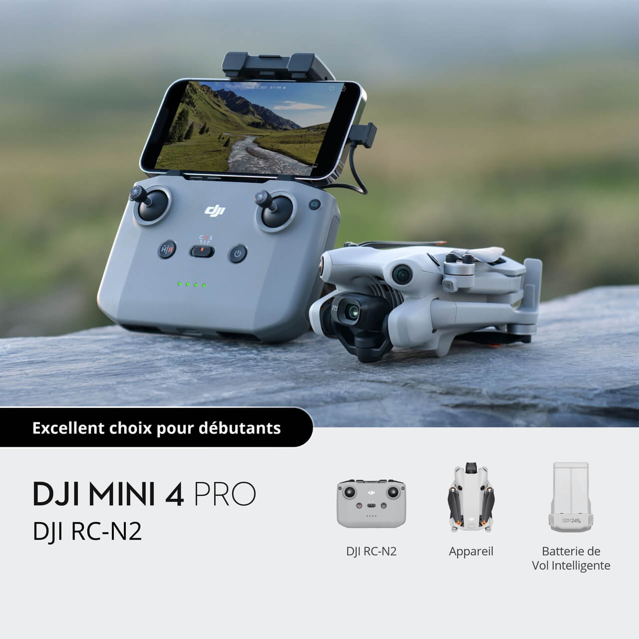 drone avec caméra - DJI Mini 4 Pro