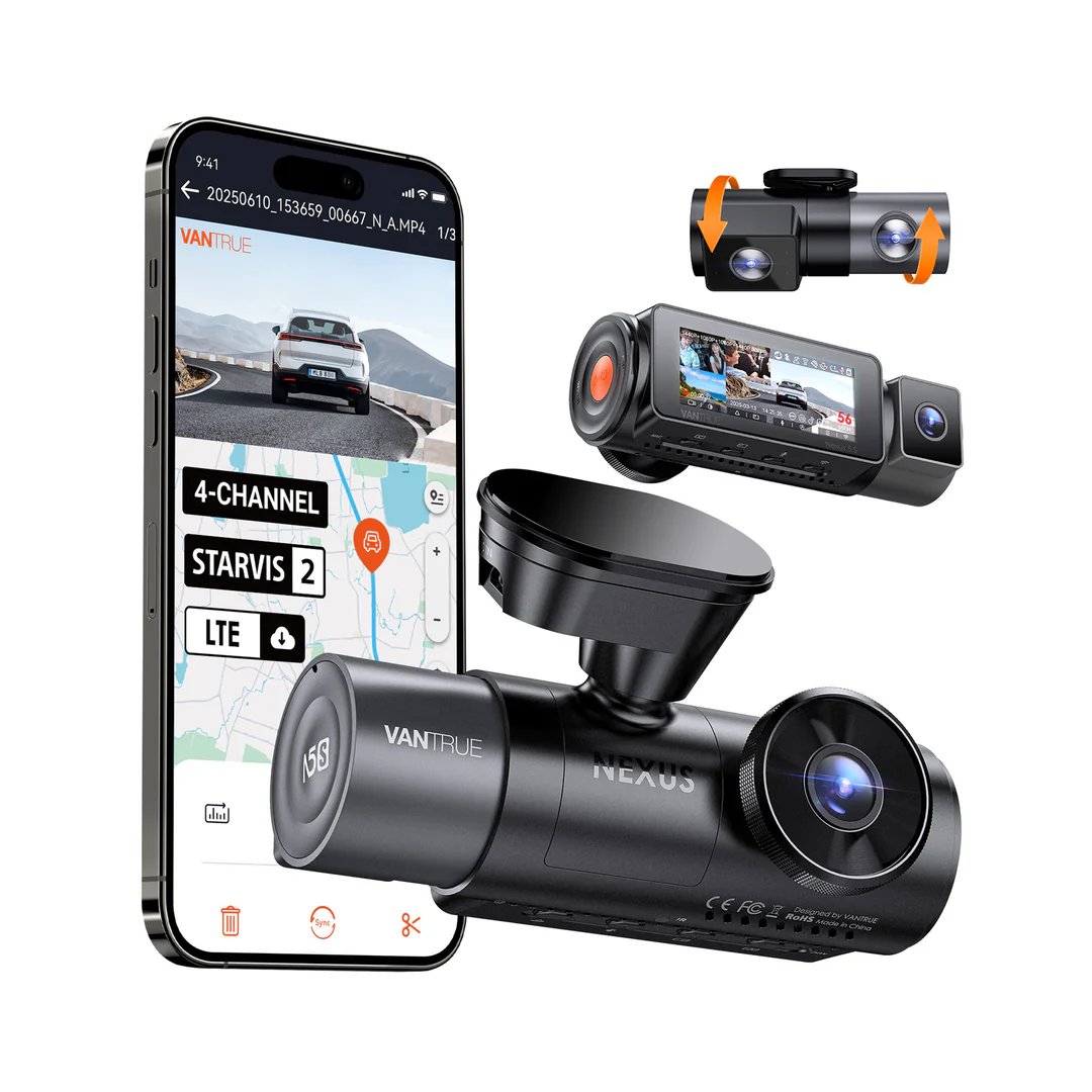 meilleure dashcam voiture - Vantrue N4