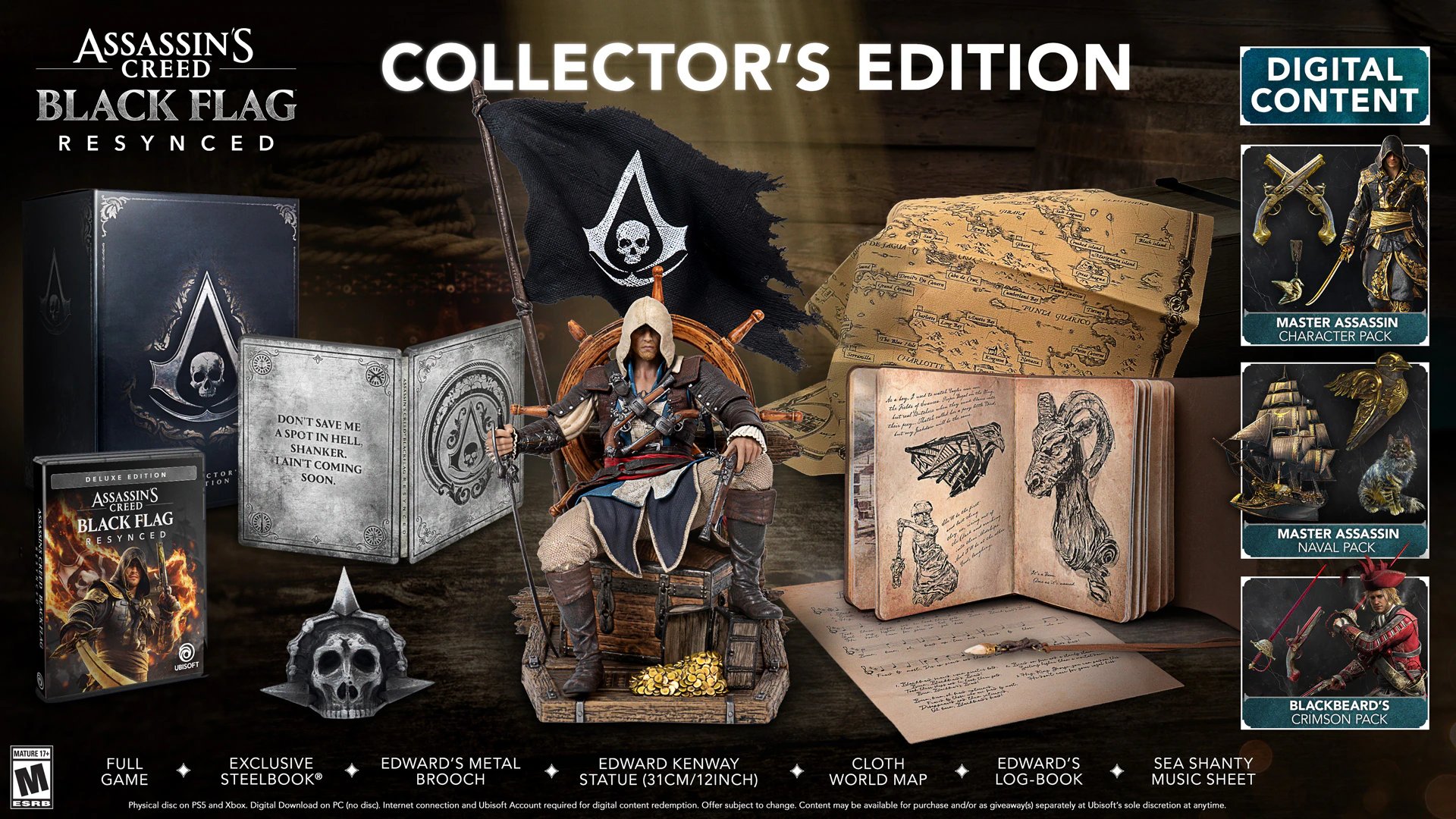 Assassin's Creed Black Flag Resynced - Assassin's Creed Black Flag Resynced (Édition Collector)