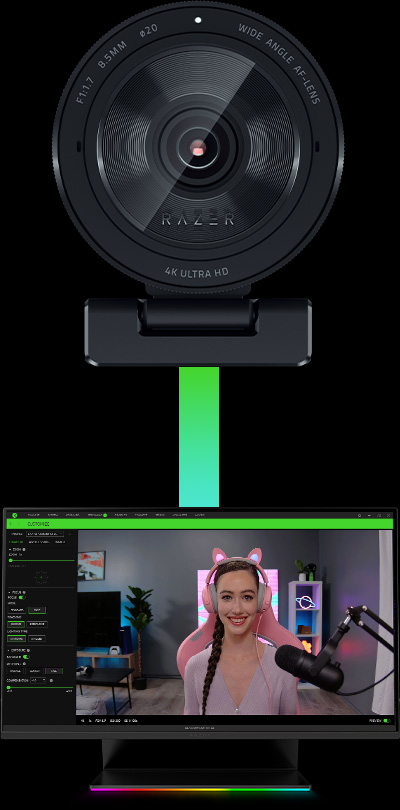 meilleure webcam 4K - Razer Kiyo Pro Ultra